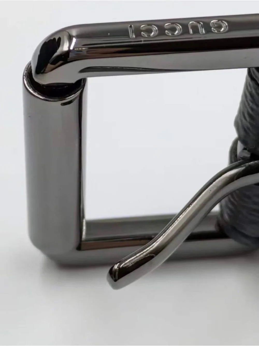 Gucci Men’s GG Supreme Coated Canvas W3cm Monogrammed Belt Black 105cm 822150